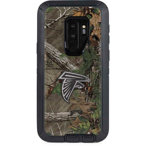 NFL Atlanta Falcons Realtree Xtra Green Camo Otterbox Defender Galaxy Skin